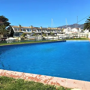 En Con Vistas Al Canal Y Piscina Av-52 Appartement Roses