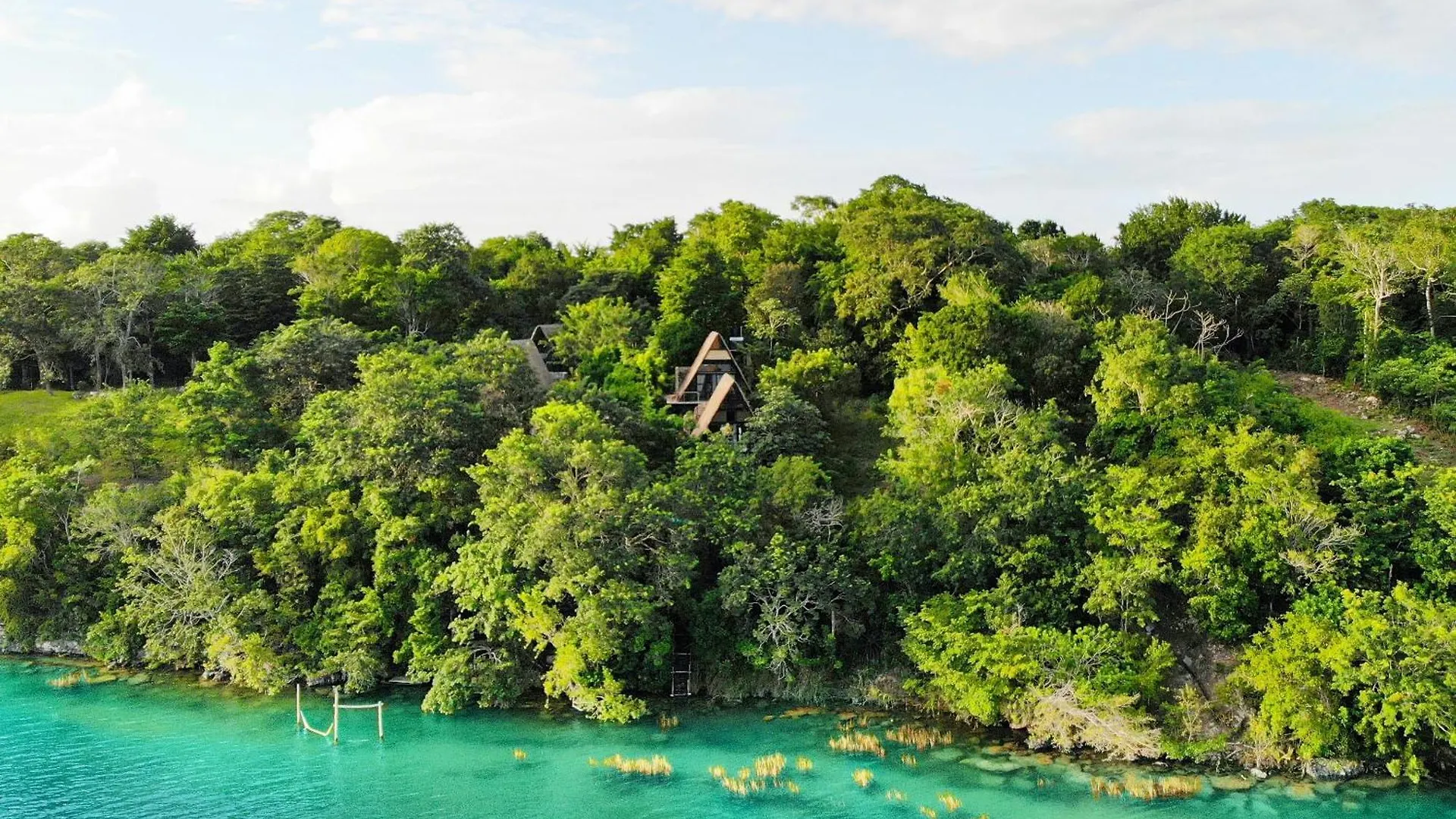 Lodge Villa Azul Nomeolvides Bacalar - Guests Only